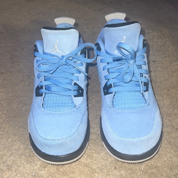 Air Jordan 4 Retro University Blue PS pre school - Picture 4 of 13